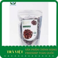 Trà hoa hibicus ( dâm bụt) sấy khô thương hiệu mộc sắc gói 100g