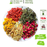 Trà hoa hồng ngũ vị thượng hạng giúp thanh nhiệt, đẹp da gói 10g