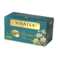 Trà hoa nhài túi lọc Vinatea hộp 25 túi x 2g