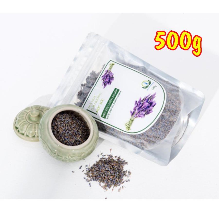 Trà hoa oải hương (lavender) sấy khô Mộc Sắc 500g