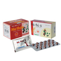 Trà hoà tan Hà Thủ Ô, hỗ trợ làm đen râu tóc và hạn chế rụng tóc