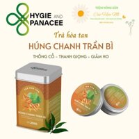 Trà Hòa Tan Húng Chanh Trần Bì Hygie & Panacee Giảm Ho Thanh Giọng Tăng Đề Kháng