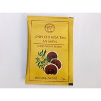 Trà hòa tan nấm linh chi An miên hộp 30 gói, dễ ngủ, ổn định huyết áp, mỡ máu.