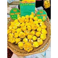 Trà Hoa Vàng Ba Chẽ Quảng Ninh, loại thượng hạng, hỗ trợ điều trị bệnh ung thư, bệnh tim mạch, mất ngủ