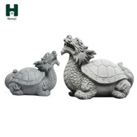 Trà Homyl Đồ trang trí thú cưng Bể cá Rùa Micro Phong cảnh Tượng nhỏ cho bàn trà