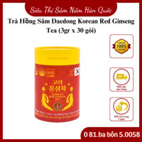 Trà Hồng Sâm Daedong Korean Red Ginseng Tea (3gr x 30 gói)