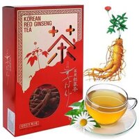 Trà Hồng Sâm Hàn Quốc nhập khẩu hộp 100 gói giúp giảm mệt mỏi căng thẳng tỉnh táo trà sâm trà nhân sâm hàn quốc PP Sâm Yến Thái An