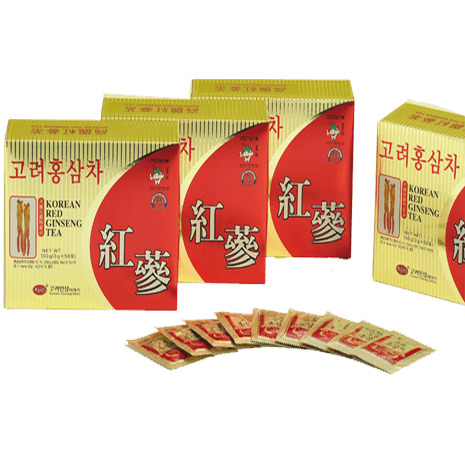 Trà hồng sâm KGS Korean Red Ginseng Tea 3g x 100 gói
