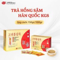 Trà hồng sâm KGS