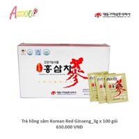 Trà hồng sâm Korean Red Ginseng nhập khẩu chính hãng