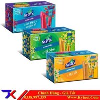 Trà Kem Tuyết NESTEA vị Mâm xôi +hoa Atiso đỏ, Trà chanh, Trà sữa