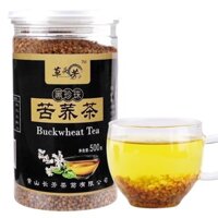 Trà kiều mạch nâu Tứ Xuyên hũ 500g giảm cholesterol, giải độc, bổ sung chất xơ, ngăn ngừa ung thư