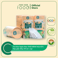 Trà Kim Ngân Hoa THÁI MINH NGUYÊN - Goodnight (Hộp giấy 60g - 30 túi lọc x 2g) | PHAN NAM FOOD