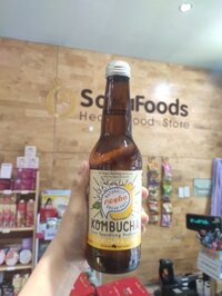 Trà Kombucha Nexba – chanh và Elderflower 330ml – 1 chai