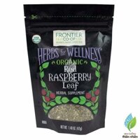 Trà Lá Mâm Xôi Đỏ Hữu Cơ Frontier Organic Red Raspberry Leaf Tea, 42g
