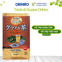 Trà lá ổi Guava Orihiro hỗ trợ giảm cân, hỗ trợ tiêu hóa, tốt cho hệ tim mạch 60 túi lọc/gói XP-OR-GUA