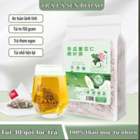 Trà lá sen bí đao hỗ trợ giảm cân-Trà lá sen bí đao hỗ trợ giảm cân-Trà lá sen bí đao hỗ trợ giảm cân