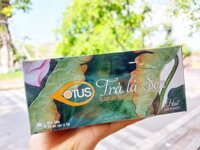 Trà lá sen túi lọc Hoa Lư (Hộp 25 túi lọc x 2g)