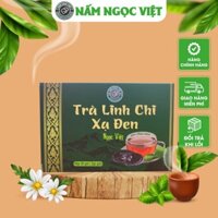 Trà Linh Chi Xạ Đen Có Túi Lọc Ngọc Việt Dược Phẩm Vàng Cho Sức Khỏe Hộp 30 Gói Hàng Loại 1