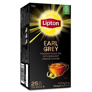 Trà Lipton Earl Grey túi lọc hộp 50g (25 gói)