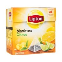 Trà Lipton nga hương chanh 20 túi (HỘP)