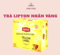 Trà Lipton Nhãn Vàng 100 Gói