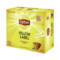 Trà Lipton Nhãn Vàng Hộp 100 Tép – Trà Lipton Túi Lọc