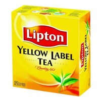 Trà Lipton Nhãn Vàng loại 100 túi/Hộp