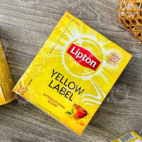 Trà Lipton túi lọc nhãn vàng hộp 100 gói