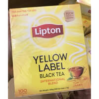 Trà Lipton Túi Lọc Nhãn Vàng hộp(100túi/2g)Hàng Cty VN và Nhật