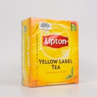 Trà Lipton túi lọc nhãn vàng INDO hộp 100 gói × 2g (hàng nhập Indonesia)