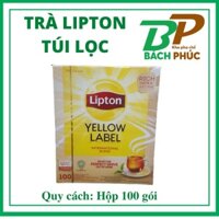 Trà Lipton Yellow Lable 100 gói - Kho Pha Chế Bách Phúc Đà Nẵng Kho pha chế Đà Nẵng