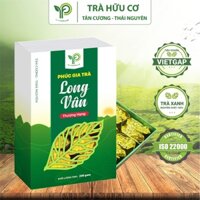 Trà Long Vân Thượng Hạng Hộp 200G ( Trà Ấm) - Trà Xanh Hữu Cơ Tân Cương Thái Nguyên