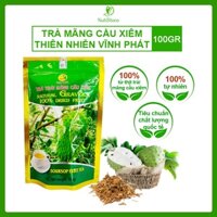 Trà mãng cầu xiêm Vĩnh Phát; Trà thiên nhiên 100% từ trái mãng cầu xiêm; trà sạch xuất khẩu (Gói 100gr)