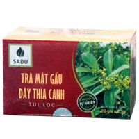 Trà Mật Gấu Dây Thìa Canh, sản phẩm của Công ty Sadu, hoàn toàn tự nhiên