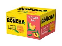 Trà Mật Ong Boncha Vị Đào - Thùng 24 Chai 450ml