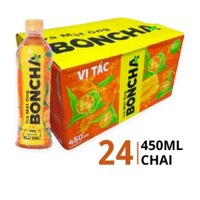 Trà Mật Ong Boncha Vị Tắc - Thùng 24 chai 450ml