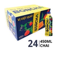 Trà Mật Ong Boncha Vị Việt Quốc - Thùng 24 chai 450ml