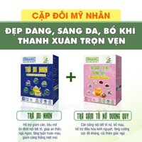 Trà Mi Nhon + Trà Sâm Tố Nữ - Giảm cân, da đẹp, bổ khí, cân bằng nội tiết, điều hòa kinh nguyệt