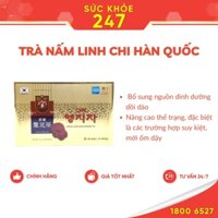 Trà nấm linh chi Hàn Quốc Lingshi mushroom Tăng cường sức đề kháng - Hỗ trợ sức khỏe 247