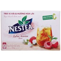 Trà Nestea vị vải và hương hoa lài hộp 144g hòa tan tiện lợi thơm ngon