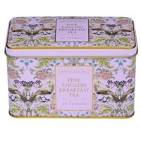 Trà New English Teas The Song Thrush & Berries English Breakfast Tea (màu hồng nhạt)
