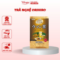 Trà nghệ mùa thu Orihiro Nhật Bản Ukon Tea tốt cho dạ dày, đẹp da, chống lão hóa 60 gói