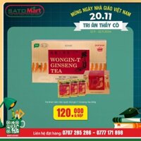 Trà Nhân Sâm Hàn Quốc Wongin-T Ginseng Tea 3g x 10 Gói x 10 Hộp