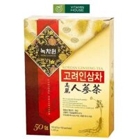 Trà Nhân Sâm Hàn Quốc Nokchawon Hộp 50 Gói