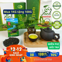 Trà nõn tôm hảo hạng nước xanh hương cốm chuẩn Tân Cương mua 1KG tặng 100G