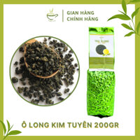 TRÀ Ô LONG KIM TUYÊN 200GR THƯỢNG HẠNG, TRÀ O LONG HẬU VỊ NGỌT ĐẬM HƯƠNG THƠM TINH TẾ ĐỂ UỐNG, LÀM QUÀ BIẾU