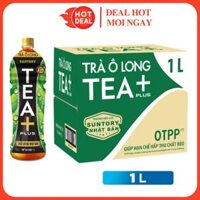 Trà Ô long Tea+ Plus Thùng 12 Chai x 1L
