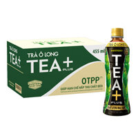 Trà ô long Tea+ Plus - Thùng 24 chai x 450ml
