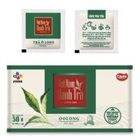 Trà Oolong túi lọc Cầu Tre - Hộp 25 gói